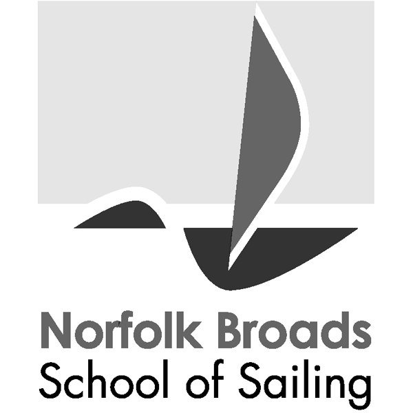Norfolk Broads school of sailing logo 01 black trans footer 2